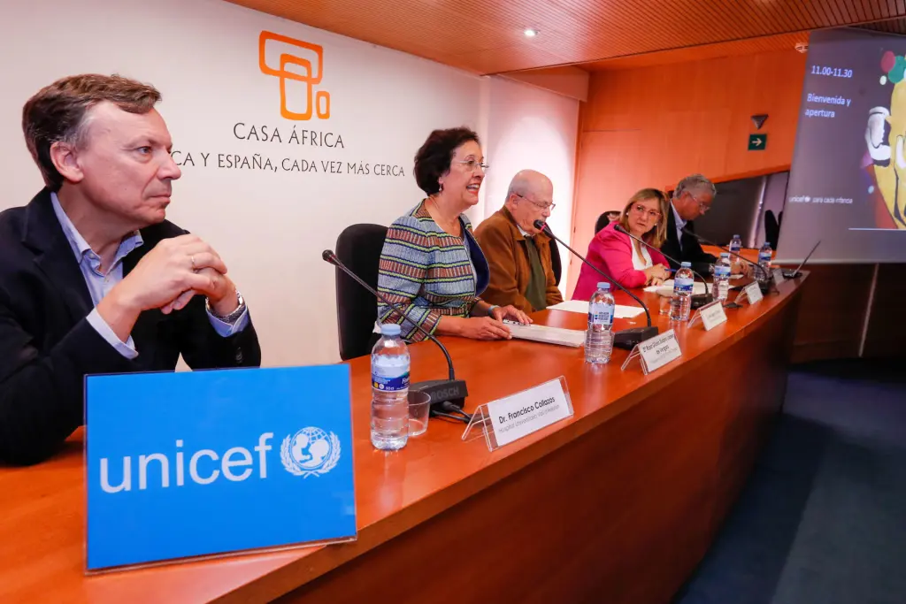 Unicef Canarias en las jornadas de salud mental para menores migrantes