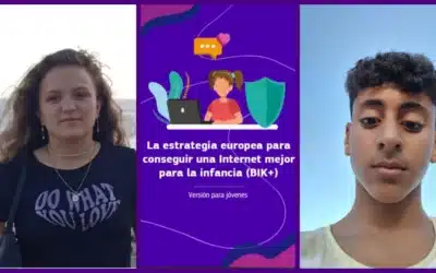 Anna y Hamza de Puerto del Rosario participan en la Estrategia Europea para una internet mejor para la infancia