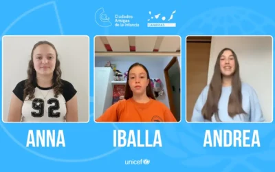 Anna, Iballa y Andrea aportan la mirada canaria al Grupo Asesor de UNICEF España
