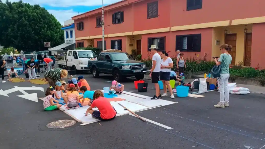 alfombra-opia-breña-baja-ciudad-amiga-infancia-canarias