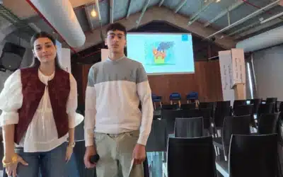 Hamza y Ailin llevan a Madrid la voz de la infancia y adolescencia sobre el impacto del clima en la salud mental