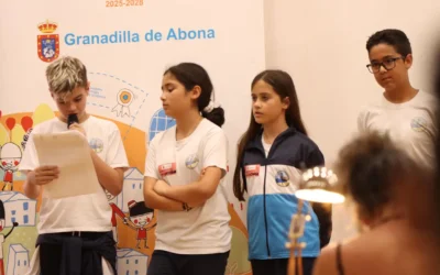 La infancia y la adolescencia de Granadilla de Abona trasladan sus propuestas para mejorar el municipio