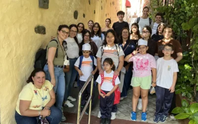 “Guardianes de las tradiciones”: infancia y adolescencia de La Orotava visitan el Molino de Gofio del Hoyo